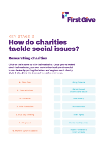 KS3 Lesson 2 – Charities